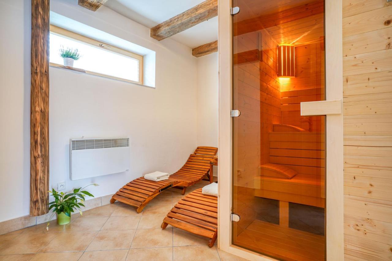 Cakyho Kuria - Mezonetovy Apartman S Krbom A Saunami 스미자니 외부 사진